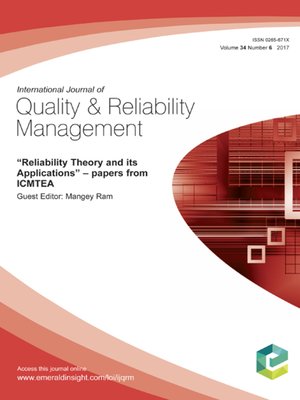 cover image of International Journal of Quality & Reliability Management, Volume 34, Number 6